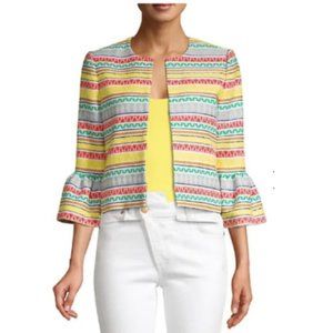 NWT Alice + Olivia Kidman Printed Jacket